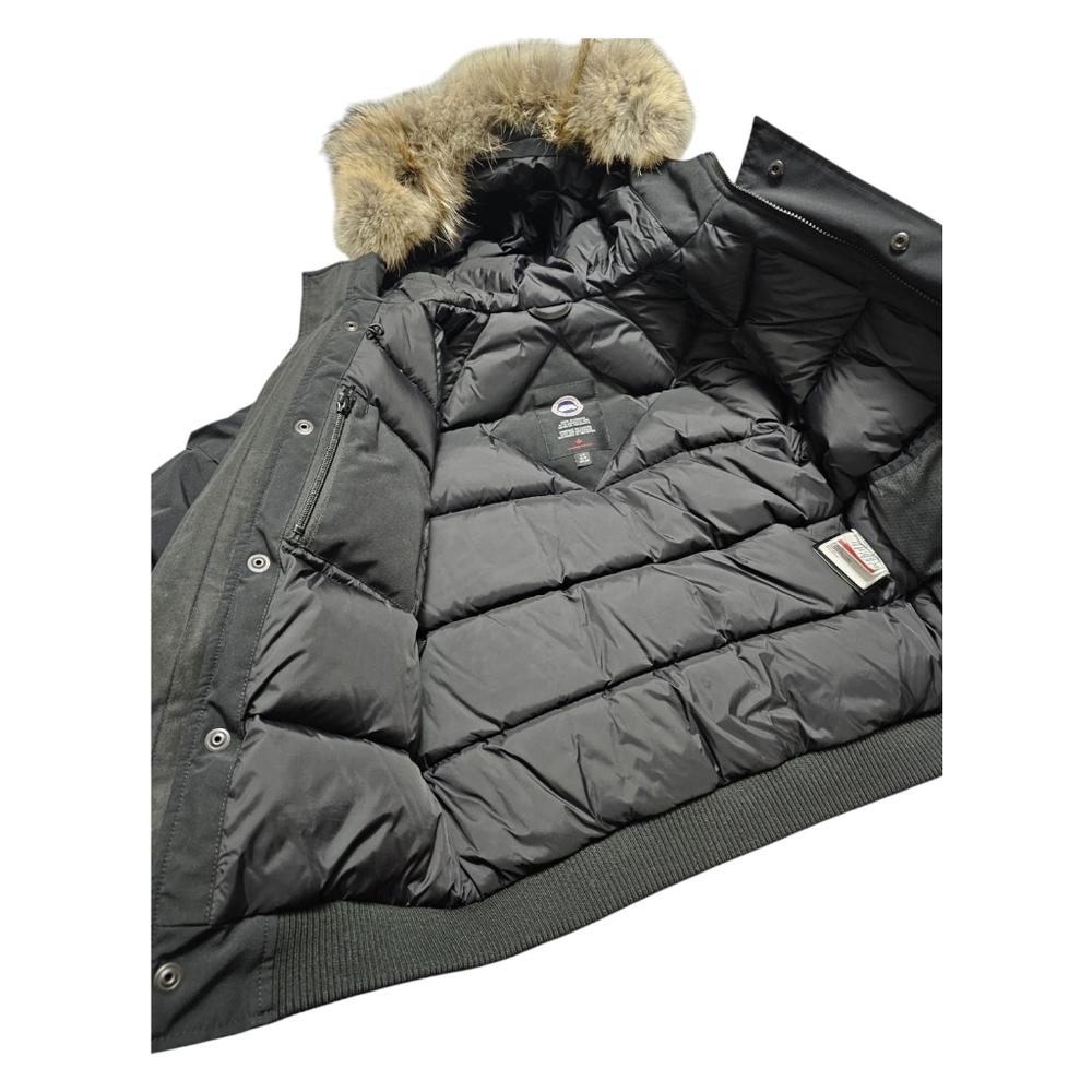 CANADA GOOSE Youth Rundle Bomber with fur - Picture 3 of 3